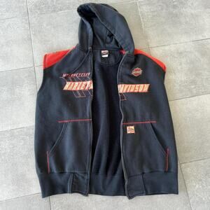 Harley davidson black and red